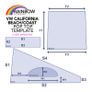 PRICE REDUCED - Rainbow Screens  Pop Top Screen and Thermal Screen Cover (VW California) Image 2