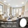 3000K 4000K 6500K 3 Colours Ceiling Light, 15 W 1500 LM, Modern, Round, IP44 Waterproof Bathroom Ceiling Light for Kitchen, Bedroom, Hallway, Garage, Balcony Image 5