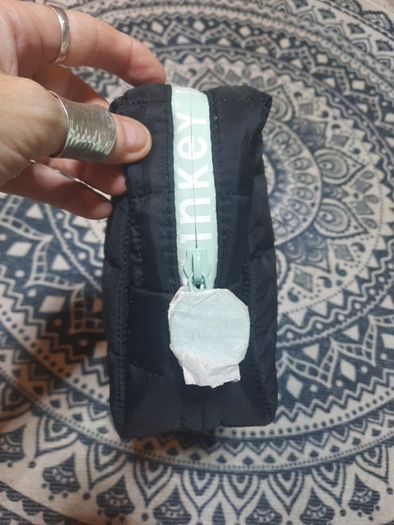 New inkey quilted cosmetic bag