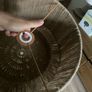 lampshade made of jute Image 2