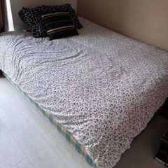 Double Bed & Mattress