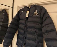 Brand new GCC ( Greystones community college) school puffer jacket