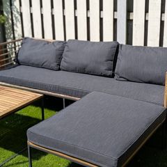 JYSK UGILT 3-Seater Garden Lounge Set with Chaise & Coffee Table
