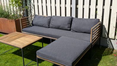 JYSK UGILT 3-Seater Garden Lounge Set with Chaise & Coffee Table
