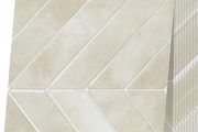 3D Stick on Tiles, Peel and Stick Wall Tiles, Self Adhesive Wall Tiles Waterproof Stick on Tiles Kitchen, Herringbone Sticky Tiles for Bathroom 10 Sheets/Pack (23x29cm) Beige