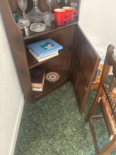 Ercol corner cabinet