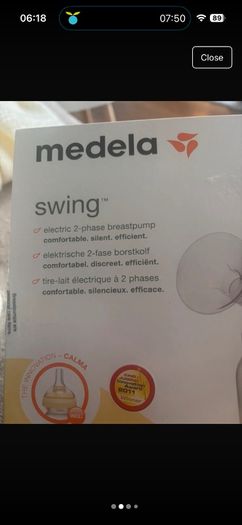 Medela Swing Electric Breast pump - brand new, sealed an unopened