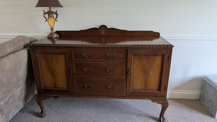Antique sideboard buffet