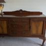 Antique sideboard buffet Image 2