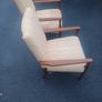 pair of 2 Mid-century modern Retro chairs Image 7
