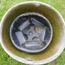 Vintage Steel Helmet 1958 British Army BMB MK IV Image 8