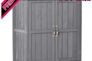Outdoor Garden Storage Shed Tool Wooden Box Double Doors (FREE SHIPPING)