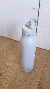 Manna Stainless Steel Water Bottle with Straw Lid & Carry Handle