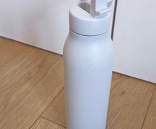 Manna Stainless Steel Water Bottle with Straw Lid & Carry Handle
