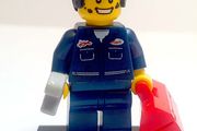Lego CMF COL06-015: Mechanic (2012) 100% Complete