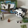 Minecraft Mob Head Minis Panda Playset Image 3