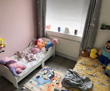 Two toddler beds
