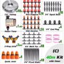 Garden Irrigation Watering Kits Timer Controller Irrigator System 2-in-1 Misting Sprinklers Drip Water Sets Image 8