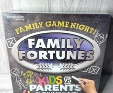 Family Fortunes Kids Vs Parents Board Game - Rare Retro New Sealed