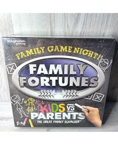 Family Fortunes Kids Vs Parents Board Game - Rare Retro New Sealed