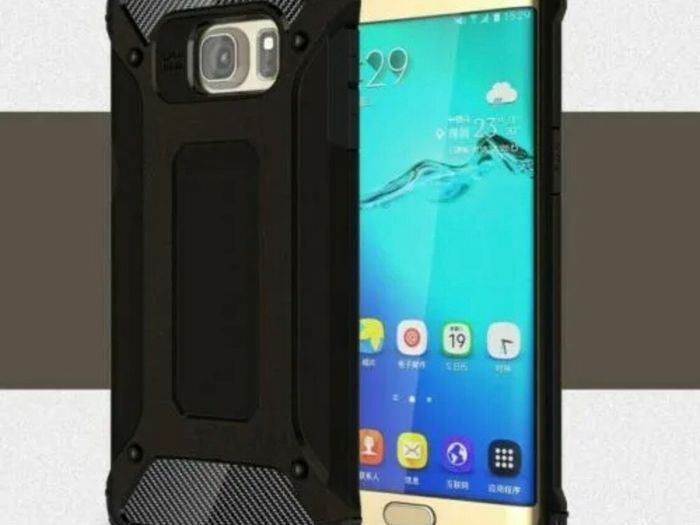 Hybrid Armour Case Samsung Galaxy S6 S7 EDGE S8 S9 S10 Plus Note 8 9 Back Cover
