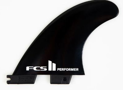 FCS II Medium Performer GF Thruster Surfboard Fins Regular