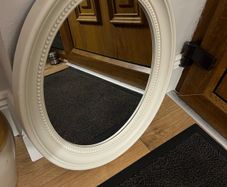 Oval mirror