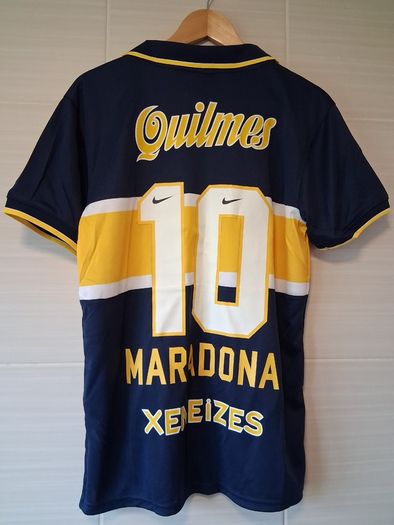 Boca Juniors Home Jersey. Maradona Number 10. Collect In Dublin Or Receive Via Post.