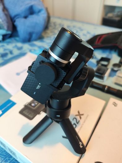 4k YI action camera and gimbals vloger kit