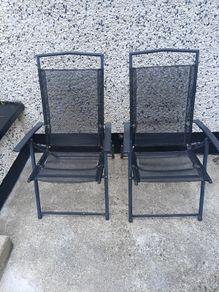 4 garden chairs