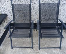 4 garden chairs