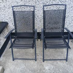 4 garden chairs