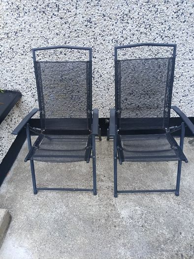 4 garden chairs