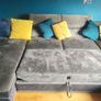 U Shape Corner Sofa Bed with Storage Image 7