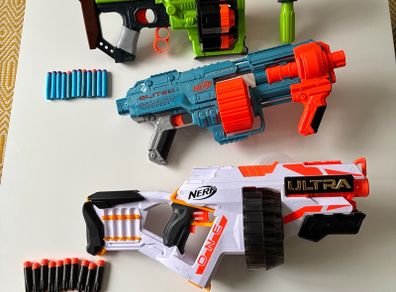 Nerf zombie strike dominator, nerf elite 2.0 shockwave, nerf ultra one