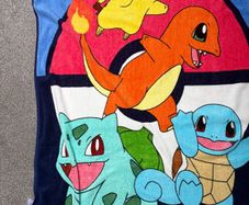Pokemon fleece blanket