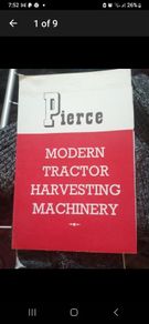 Original Pierce Mower Pamplet