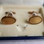 Vintage Sterling Silver 925 Swank Cufflinks in Original Box Mens Wedding Groom Retro Accessories Image 6
