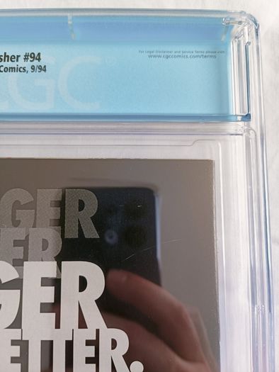 The Punisher Issue 94 CBCS / CGC 9.6 Certified Graded Comic Framed  DC Marvel