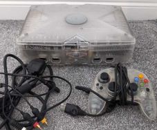 Original Crystal Xbox Modded