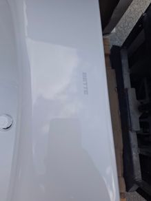 Bette 1650x750 steel bath with legs