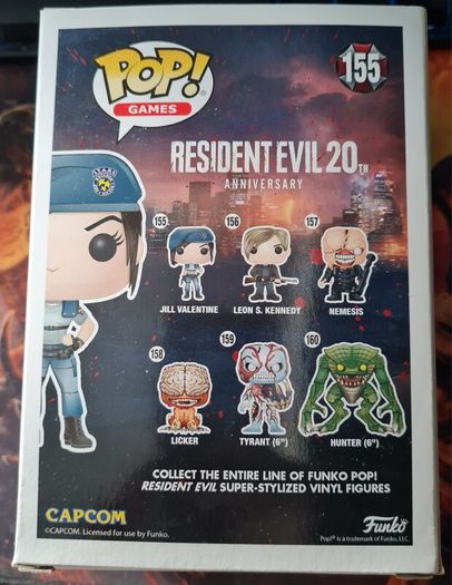 Resident Evil Jill Valentine Funko Pop