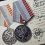 USSR Medal "Veteran of Labor" (1984) - Original Award for Long and Diligent Service Image 2