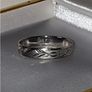 Hallmarked Silver Wedding Ring Image 9