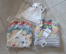 Newborn, With Tags Next Bodysuit Bundle and Next Hats