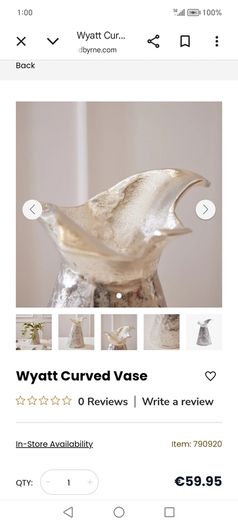 Meadows and Byrne Vase