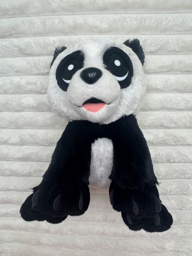 Protected Pals approx. 12 Panda Bear  Plush Moose Used Damaged nose Please see pictures