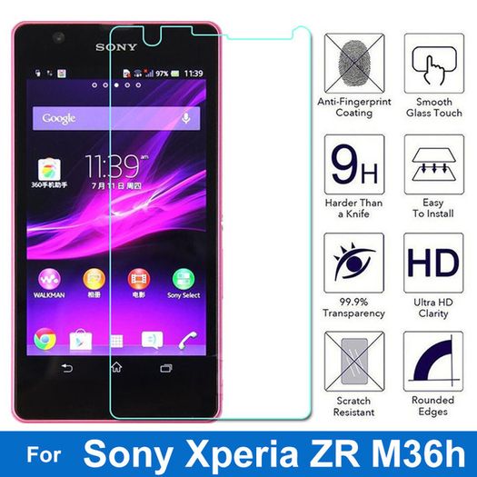 Sony Xperia Zr M35h Ultra HD Screen Protector Scratch Guard