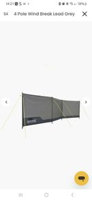 Camping windbreaker