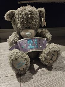 Tatty Teddy 21st birthday bear